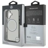 Чехол Mercedes Printed Logo для iPhone 16 Transparent with MagSafe (MEHMP16S23HUOKC)