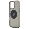 Чехол Mercedes Case Star Pattern для iPhone 16 Pro Black with MagSafe (MEHMP16L23HCPK)