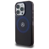Чохол Mercedes Double Layer BiColor для iPhone 16 Pro Max Black Blue with MagSafe (MEHMP16X23HBIKV)
