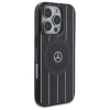 Чохол Mercedes Double Layer Crossed Lines для iPhone 16 Pro Black with MagSafe (MEHMP16L23HRSK)