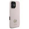 Чохол Guess Silicone Logo Strass 4G для iPhone 16 Pink (GUHCP16SM4DGPP)