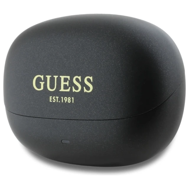 Бездротові навушники Guess Capsule Printed Logo Black (GUTWST88MCTGK)