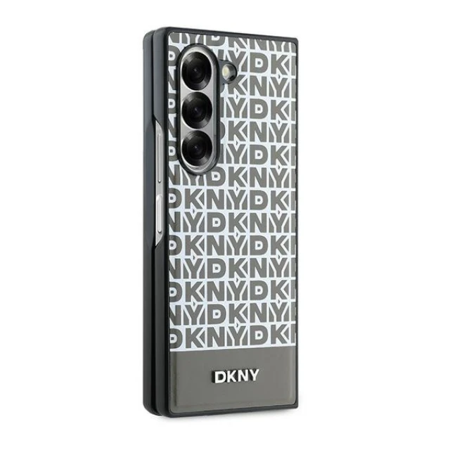 Чохол DKNY Repeat Pattern Bottom Stripe для Samsung Galaxy Z Fold6 Brown (DKHMZFD6PSOSPW)