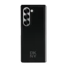 Чохол DKNY Magsafe Plain Leather Metal Stack Logo для Samsung Galaxy Z Fold6 Black with MagSafe (DKHMZFD6PSMCSLK)