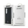 Чохол DKNY Magsafe Plain Leather Metal Stack Logo для Samsung Galaxy Z Fold6 Black with MagSafe (DKHMZFD6PSMCSLK)