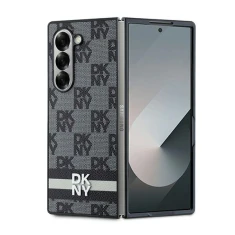Чохол DKNY Chequered Pattern Printed Stripes для Samsung Galaxy Z Fold6 Black (DKHCZFD6PCPTSSKZ)