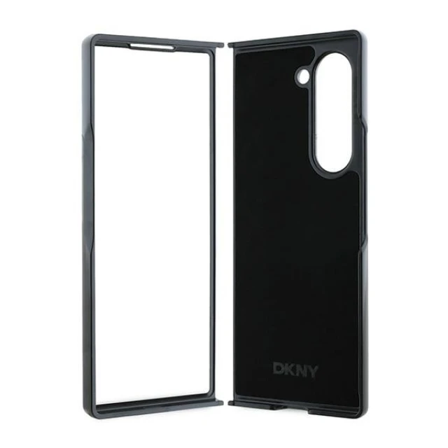 Чехол DKNY Chequered Pattern Printed Stripes для Samsung Galaxy Z Fold6 Black (DKHCZFD6PCPTSSKZ)