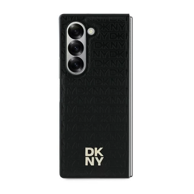 Чехол DKNY Repeat Pattern Stack Logo для Samsung Galaxy Z Fold 6 Black (DKHMZFD6PSHRPSK)