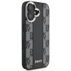 Чехол DKNY Checkered Pattern для iPhone 16 Black with MagSafe (DKHMP16SPCPVSLK)