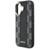 Чехол DKNY Checkered Pattern для iPhone 16 Black with MagSafe (DKHMP16SPCPVSLK)