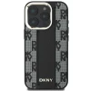 Чехол DKNY Checkered Pattern для iPhone 16 Pro Black with MagSafe (DKHMP16LPCPVSLK)