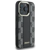 Чехол DKNY Checkered Pattern для iPhone 16 Pro Black with MagSafe (DKHMP16LPCPVSLK)