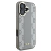 Чехол DKNY Checkered Pattern для iPhone 16 Beige with MagSafe (DKHMP16SPCPVSLE)