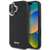 Чохол DKNY Plain Silver Logo для iPhone 16 Black with MagSafe (DKHMP16SPSCMCLK)
