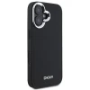 Чохол DKNY Plain Silver Logo для iPhone 16 Black with MagSafe (DKHMP16SPSCMCLK)