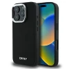 Чохол DKNY Hardcase Plain Silver Logo для iPhone 16 Pro Black with MagSafe (DKHMP16LPSCMCLK)