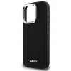 Чохол DKNY Hardcase Plain Silver Logo для iPhone 16 Pro Black with MagSafe (DKHMP16LPSCMCLK)
