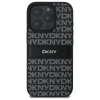 Чехол DKNY Texture Pattern Tonal Stripe для iPhone 16 Pro Black (DKHCP16LPRTHSLK)