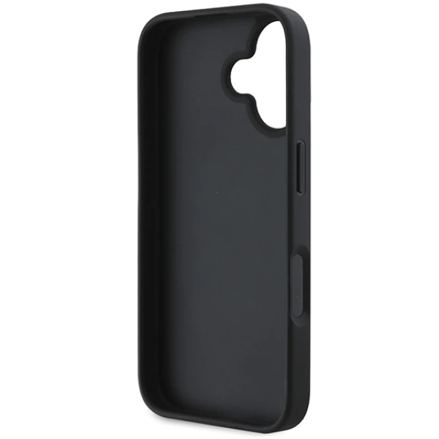Чохол DKNY Checkered Pattern & Printed Stripes для iPhone 16 Black (DKHCP16SPCPTSSK)