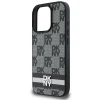 Чохол DKNY Checkered Pattern & Printed Stripes для iPhone 16 Pro Max Black (DKHCP16XPCPTSSK)