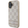 Чохол DKNY Checkered Pattern & Printed Stripes для iPhone 16 Pink (DKHCP16SPCPTSSP)