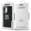 Чохол DKNY Liquid Silicone Metal Logo для iPhone 16 Black (DKHCP16SSMCBSK)