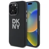 Чохол DKNY Liquid Silicone Metal Logo для iPhone 16 Pro Black (DKHCP16LSMCBSK)
