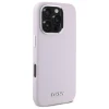 Чохол DKNY Hardcase Liquid Silicone Small Metal Logo для iPhone 16 Pro Max Pink with MagSafe (DKHMP16XSMCHLP)
