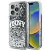 Чохол DKNY Liquid Glitter Arch Logo для iPhone 16 Pro Black (DKHCP16LLBNAEK)