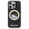 Чохол Hello Kitty IML Sweet Kitty для iPhone 16 Pro Black with MagSafe (HKHMP16LHSWKK)