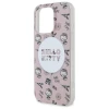 Чехол Hello Kitty IML All Over Paris для iPhone 16 Pro Max Pink with MagSafe (HKHMP16XHAOPP)