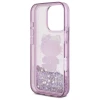 Чохол Hello Kitty Liquid Glitter 50TH Anniversary Party для iPhone 16 Pro Purple (HKHCP16LL50PPU)
