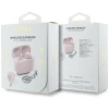 Бездротові навушники Guess Glossy Effect Printed Classic Logo & Charm Pink (GUTWSXMCCLP)