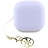 Бездротові навушники Guess Glossy Effect Printed Classic Logo & Charm Purple (GUTWSXMCCLU)
