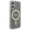 Чохол Guess 4G IML Hardcase для iPhone 16 Brown with MagSafe (GUHMP16SH4STW)