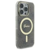 Чохол Guess 4G IML Hardcase для iPhone 16 Pro Max Brown with MagSafe (GUHMP16XH4STW)