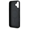 Чохол Guess Saffiano для iPhone 16 Black with MagSafe (GUHMP16SPSAHMCK)