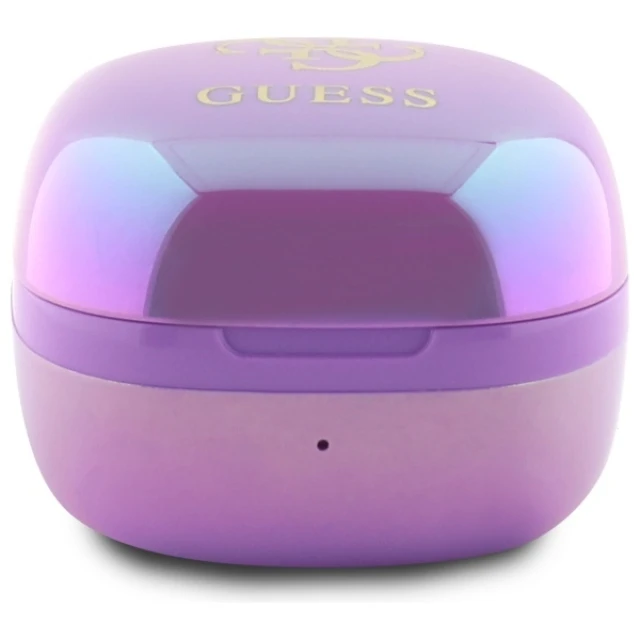 Бездротові навушники Guess 4G Printed Logo Purple (GUTWSJ144ESU)
