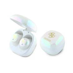 Бездротові навушники Guess 4G Printed Logo White (GUTWSJ144ESH)