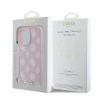 Чохол Guess Peony Script для iPhone 16 Pro Pink with MagSafe (GUHMP16LPGPYSP)