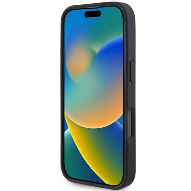 Чехол Mercedes Leather Urban для iPhone 16 Pro Black (MEHCP16LARMBK)
