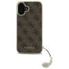 Чохол Guess 4G Charms Collection для iPhone 16 Plus Brown (GUHCP16MGF4GBR)