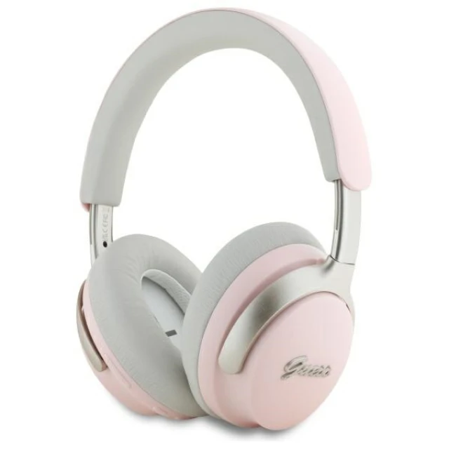 Бездротові навушники Guess DB Metal Script Logo Pink (GUBHC22PSBCSMP)