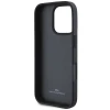 Чохол BMW Leather Hot Stamp для iPhone 16 Pro Black (BMHCP16LSLLBK)