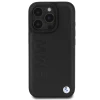 Чохол BMW Leather Hot Stamp для iPhone 16 Pro Max Black (BMHCP16XSLLBK)