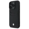Чохол BMW Leather Card Slot для iPhone 16 Pro Max Black (BMHCP16X22RSEPK)