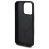 Чохол Guess 4G Flowers Print для iPhone 16 Pro Black with MagSafe (GUHMP16LP4ROPEMCK)