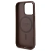 Чохол Guess 4G Flowers Print для iPhone 16 Pro Brown with MagSafe (GUHMP16LP4ROPEMCW)