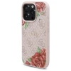 Чохол Guess 4G Flowers Print для iPhone 16 Pro Max Pink with MagSafe (GUHMP16XP4ROPEMCP)