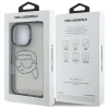 Чохол Karl Lagerfeld IML Rhinestones Karl Head для iPhone 16 Pro Max Black (KLHCP16XHKHDCELK)